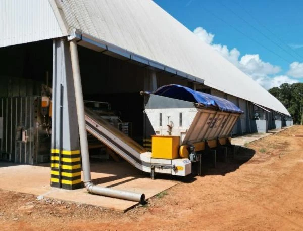 Sistema de aeração de silos em Mato Grosso